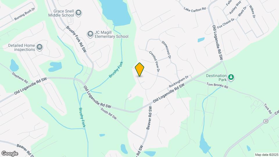 406 Crested View Dr Map and Location Details