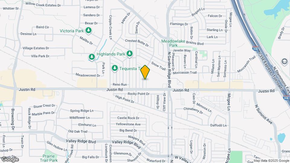 1913 Teton Trail Map and Location Details