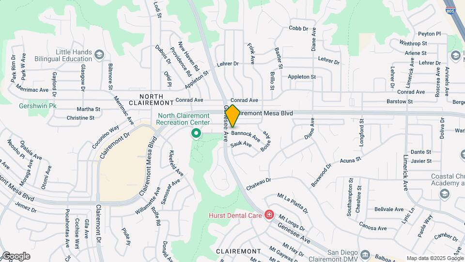 4518 Bannock Ave Map and Location Details