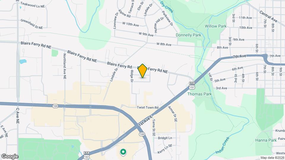 1130 Longview Dr Map and Location Details