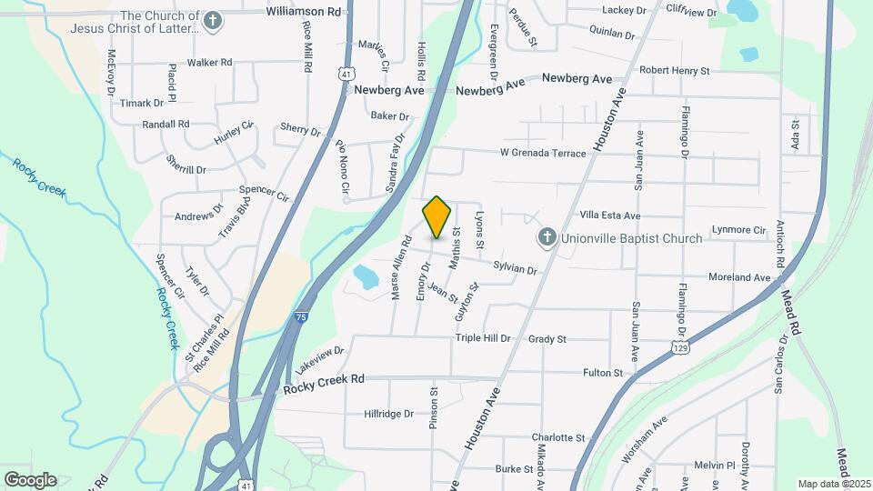 1285 Sylvian Dr Map and Location Details