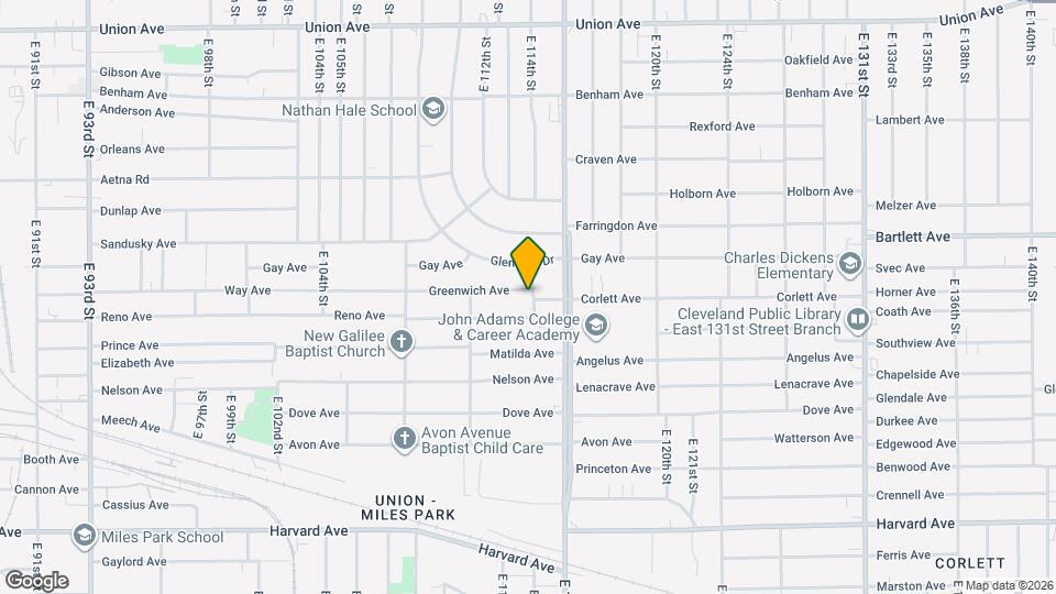 3784 E 114th St Map and Location Details