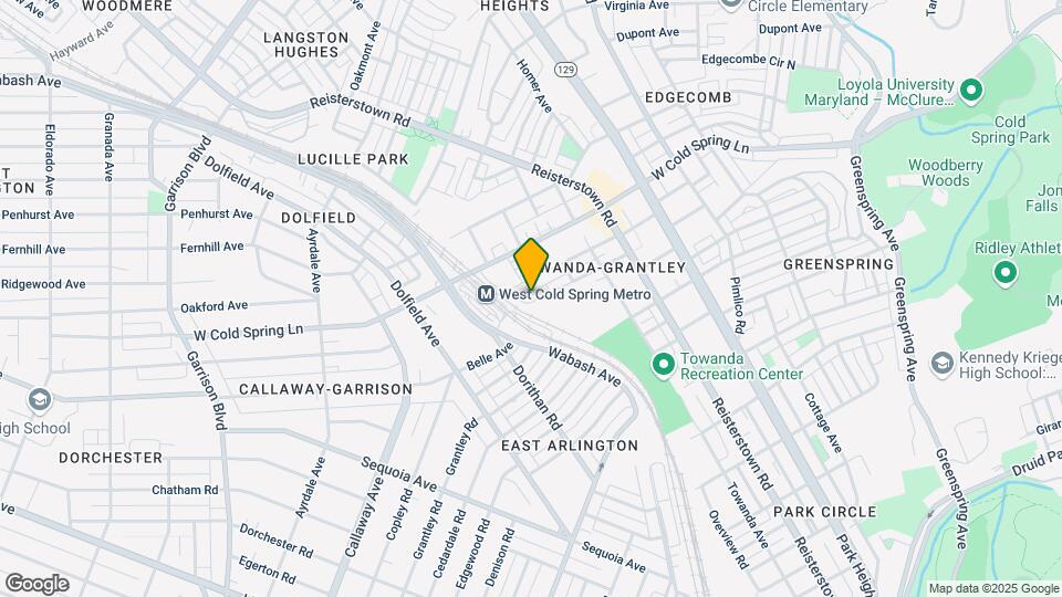 3050 Grantley Ave Map and Location Details