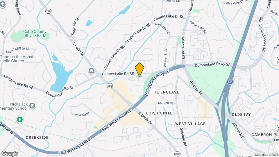 4372 Paces Point Cir SE Map and Location Details