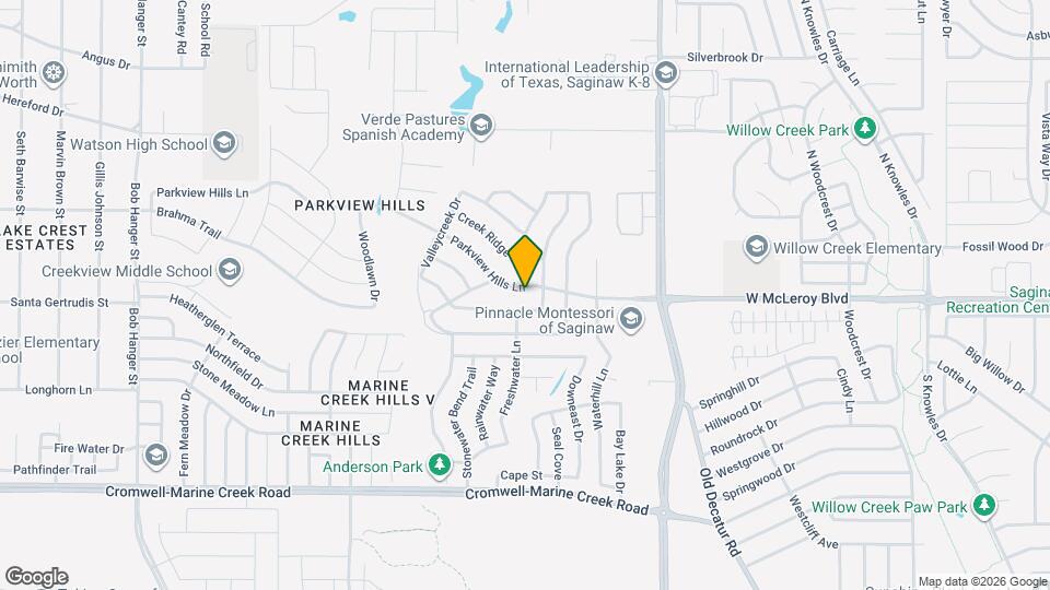 4857 Parkview Hills Ln Map and Location Details