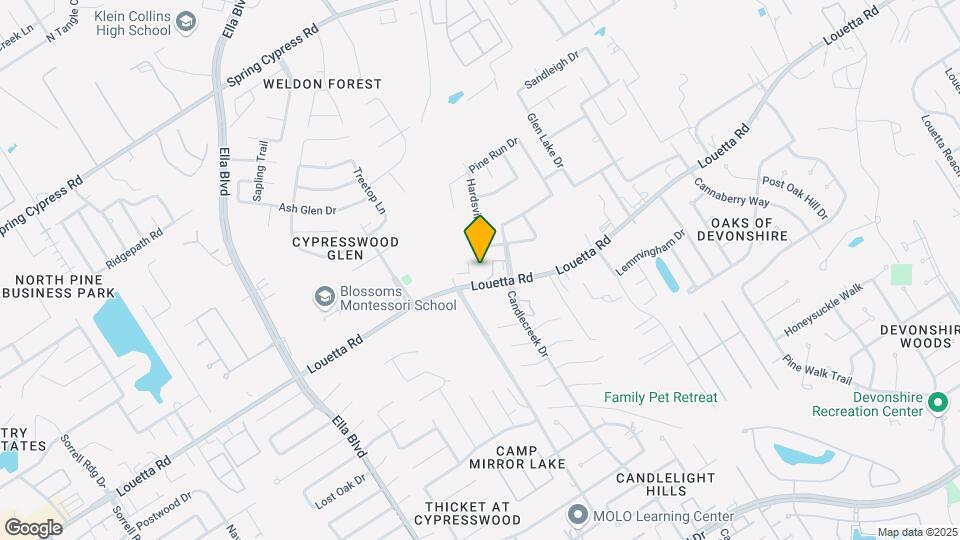 3400 Louetta Rd, Unit 634 Mapa y Detalles de la Ubicación