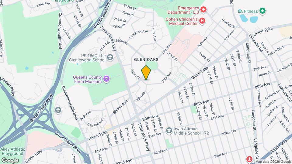 74-15 255th St Map and Location Details