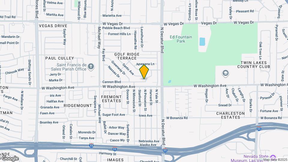 901 Elko Way Map and Location Details