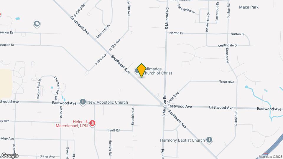 757 Southeast Ave Map and Location Details