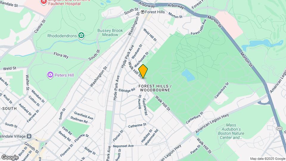 79 Walk Hill St, Unit 1 Map and Location Details