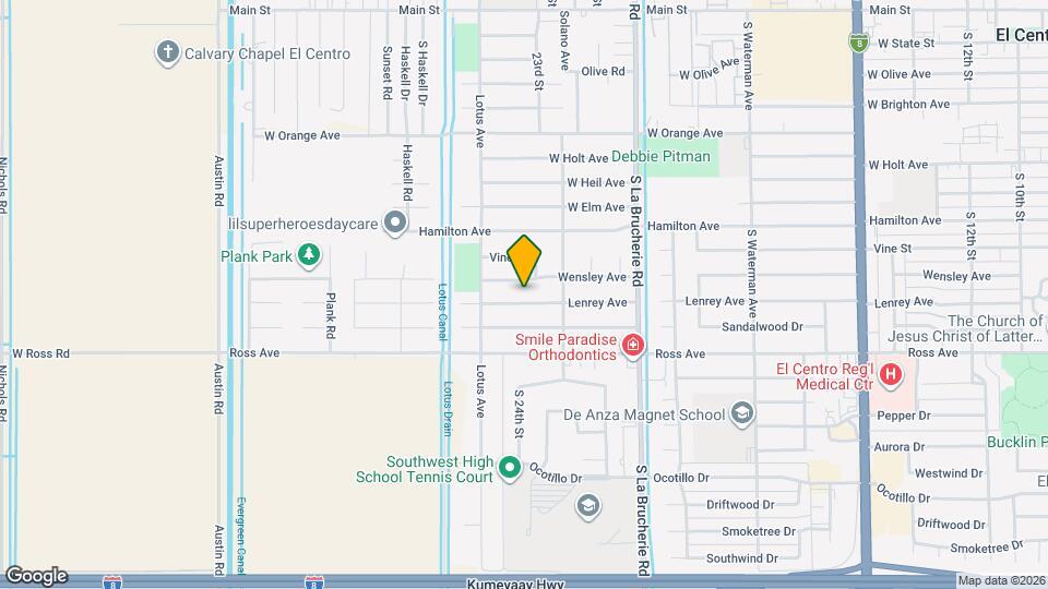 2402 Lenrey Ave Map and Location Details