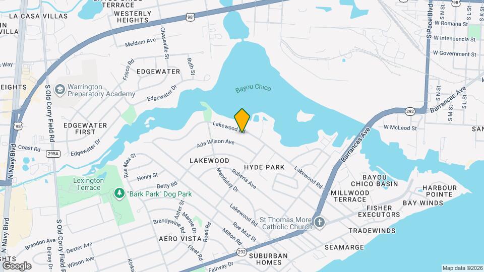723 Lakewood Rd Map and Location Details