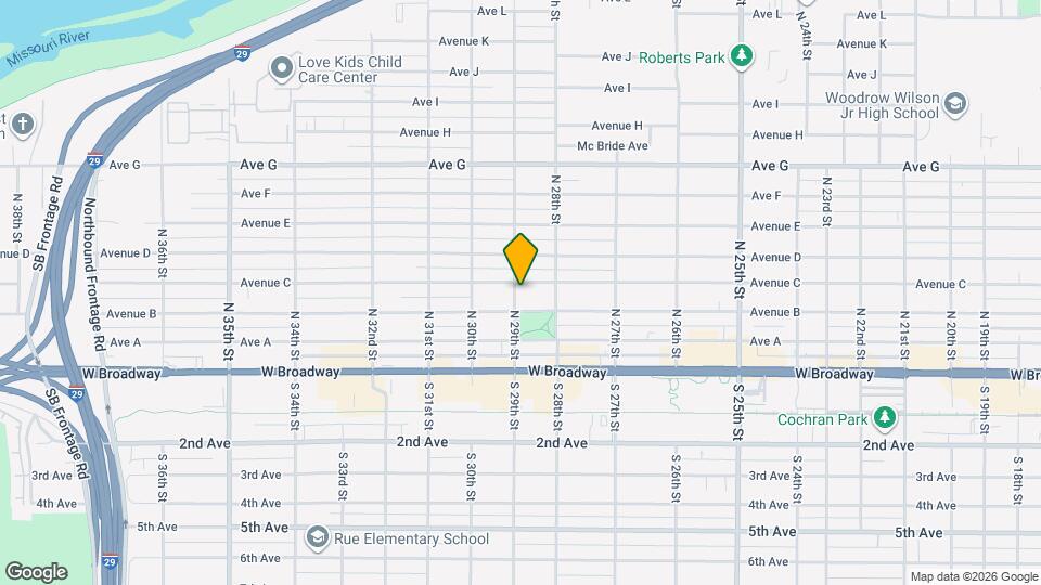 251 N 29th St Map and Location Details