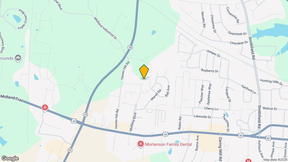 413 Midland Blvd Map and Location Details