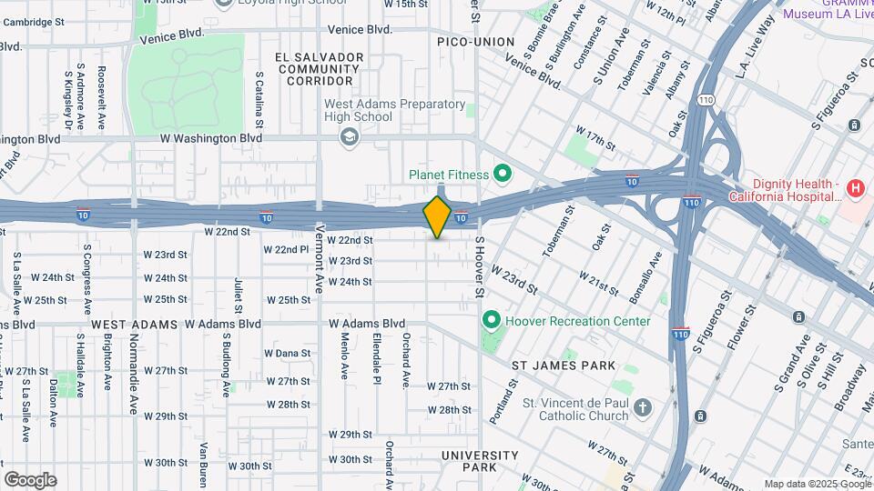1276 W 22nd St Map and Location Details