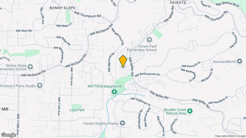 10251 NW Village Heights Dr Map and Location Details