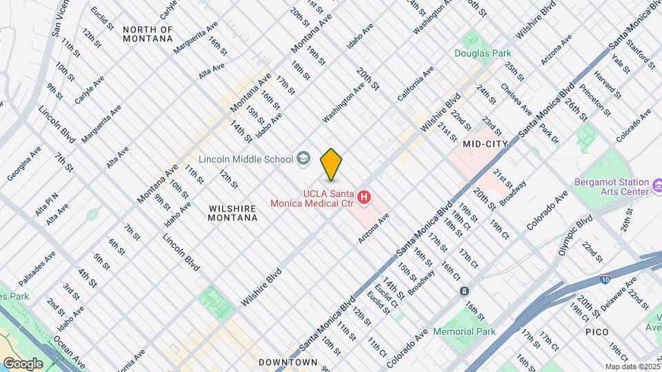1121 15th St Map and Location Details