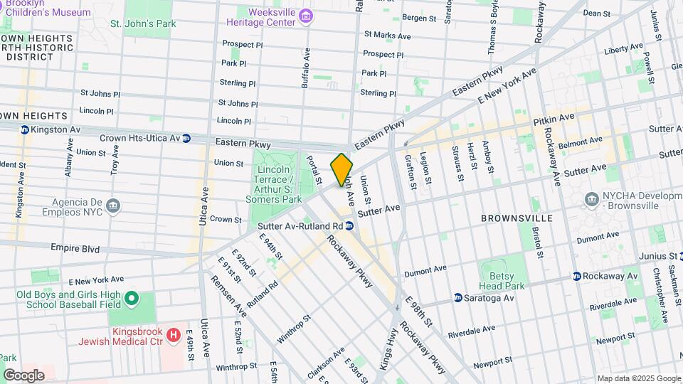 664 Ralph Avenue Mapa y Detalles de la Ubicación