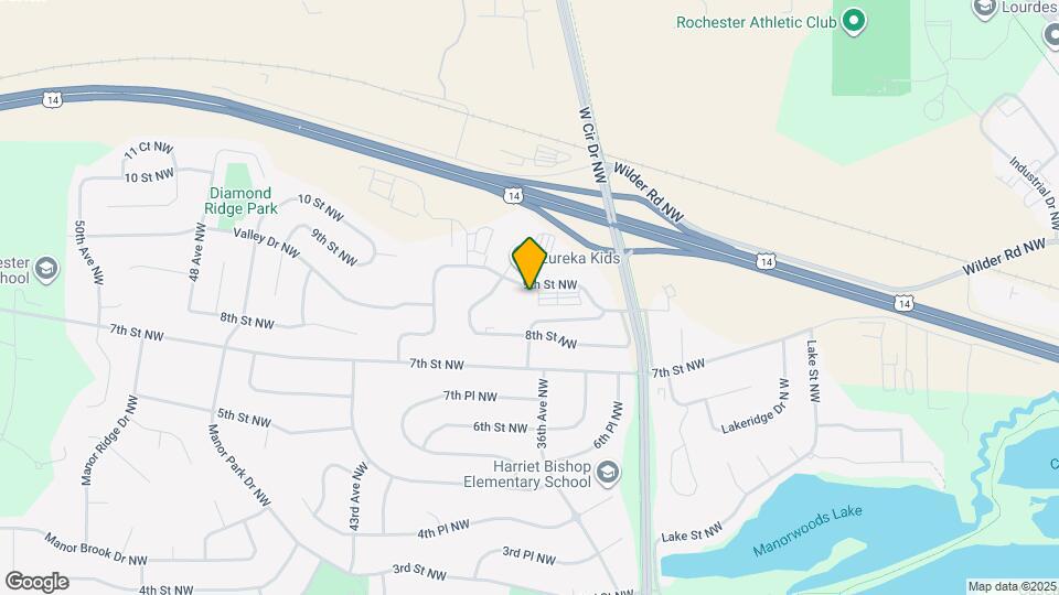 3640 9th St NW Map and Location Details