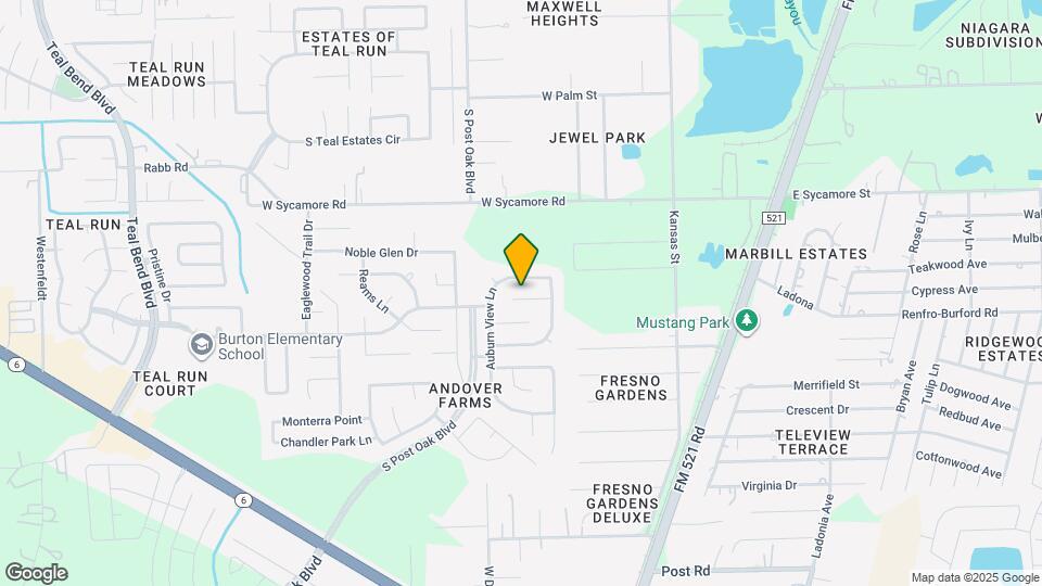 1006 Blair Field Ln Map and Location Details