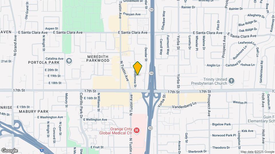 13862 Ponderosa St Mapa y Detalles de la Ubicación