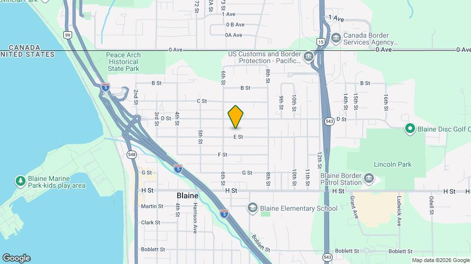 644 E St Map and Location Details