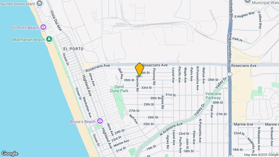 605 35th St Map and Location Details