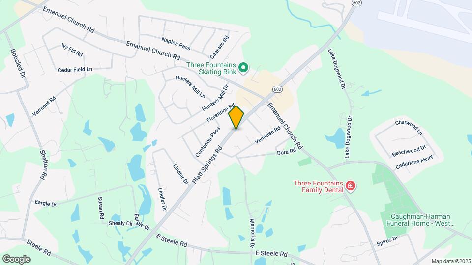 4057 Platt Springs Rd Map and Location Details