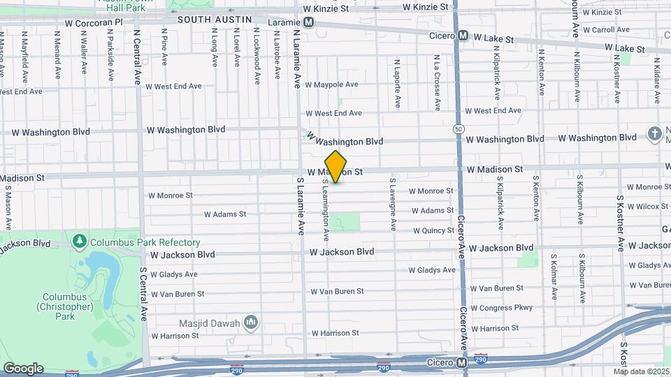 5092 W Monroe St Map and Location Details