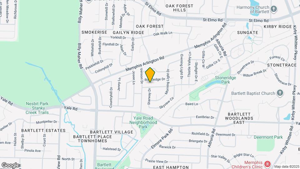 6224 Skylight Dr Map and Location Details