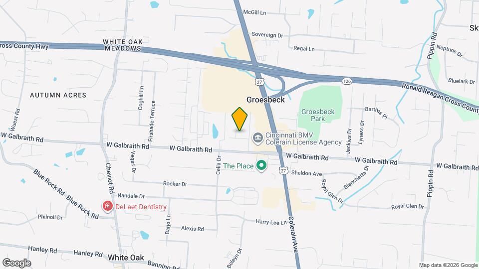 3264 Warfield Ave Map and Location Details