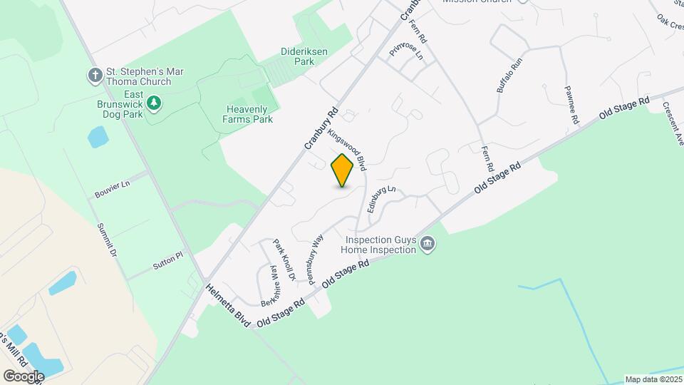 606 Cypress Ln Map and Location Details