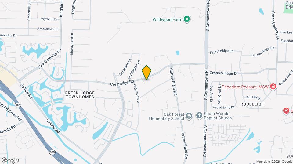 3028 Dunstan Cove Map and Location Details