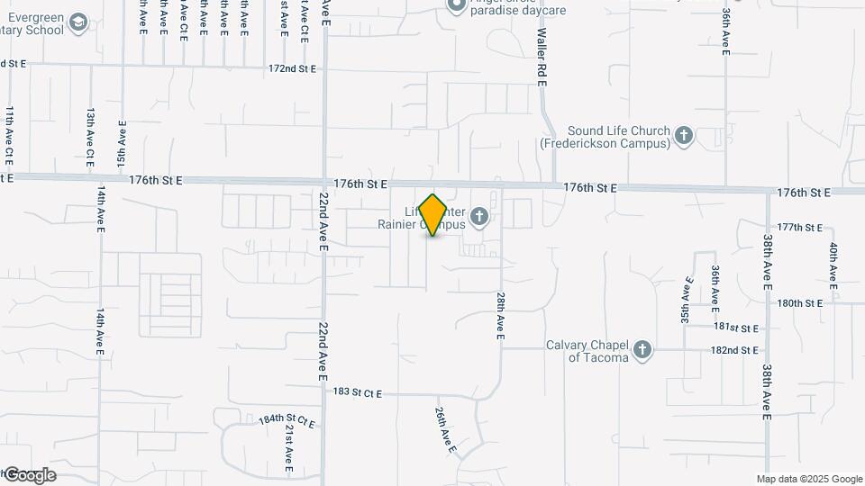 17803 25th Ave Ct E Map and Location Details