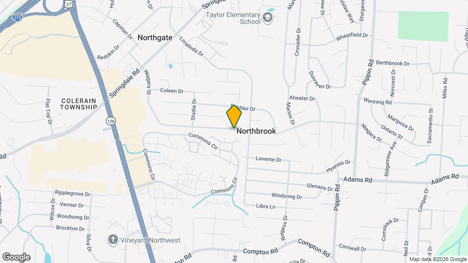 3217 Niagara St Map and Location Details