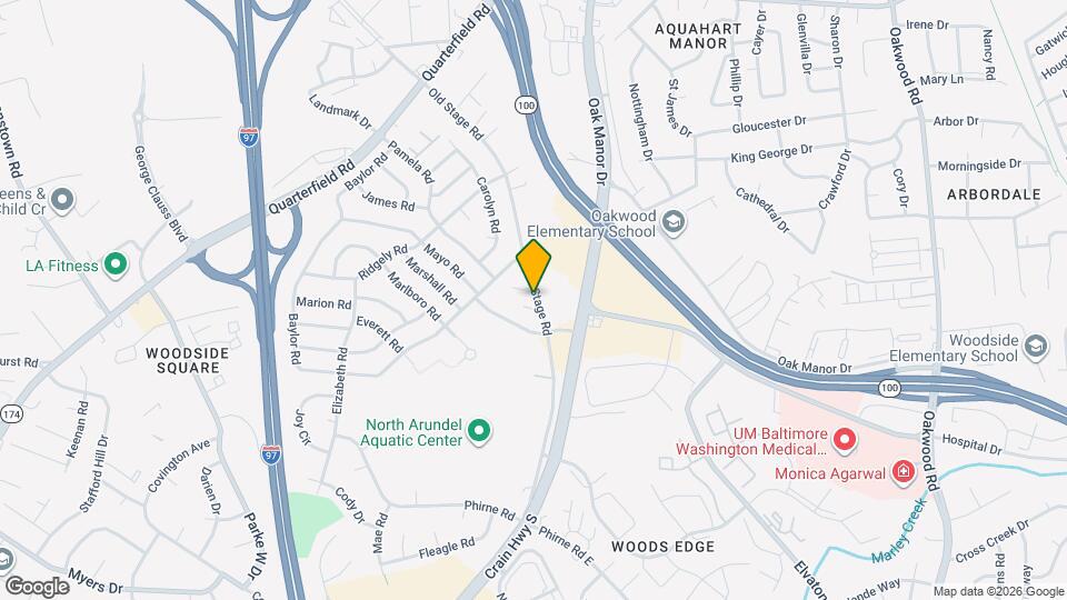 545 Old Stage Rd Map and Location Details