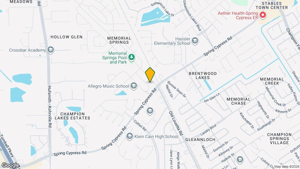 17606 Forest Haven Trail Map and Location Details