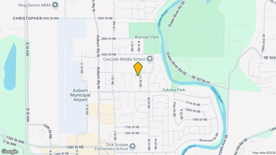 2319 L St NE Map and Location Details