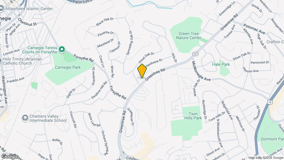 1564 Greentree Rd Map and Location Details