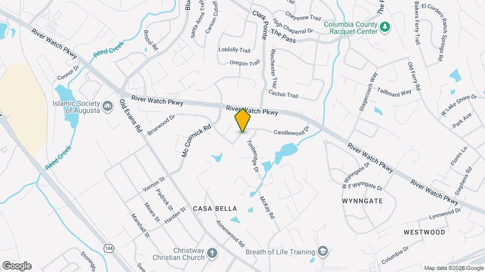 308 Candlewood Dr Mapa y Detalles de la Ubicación