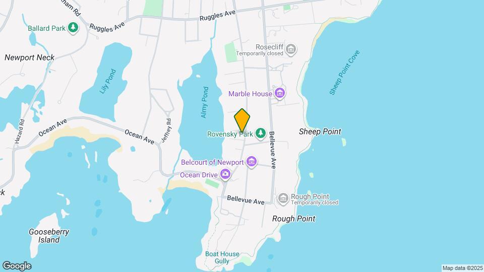 193 Coggeshall Ave Map and Location Details