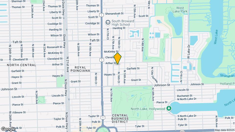 1210-1220 N 16th Ct Map and Location Details