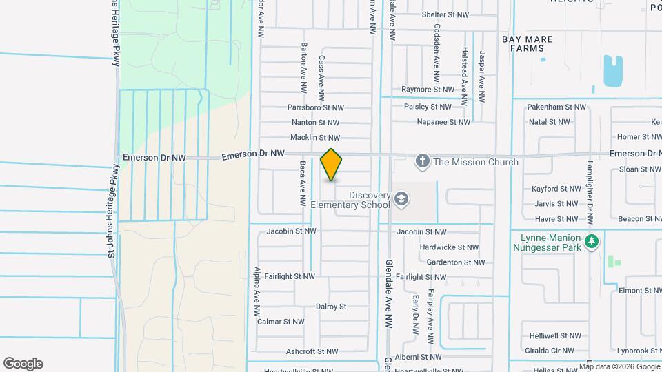1270 Campo Ave NW Map and Location Details