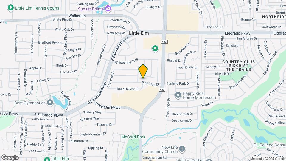 2677 Pine Trail Dr Map and Location Details