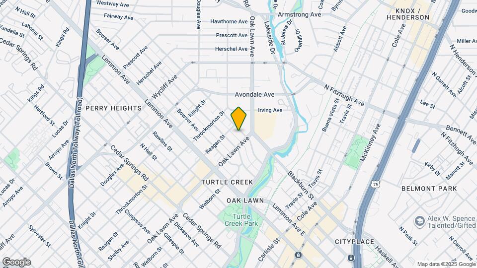 3817 Gilbert Ave Map and Location Details