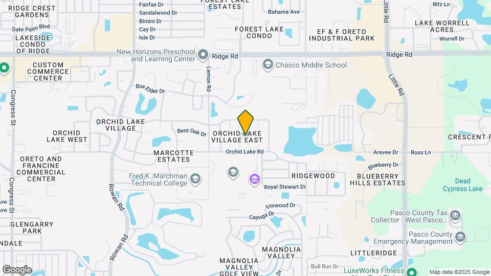 8027 Buttonball Ln Map and Location Details
