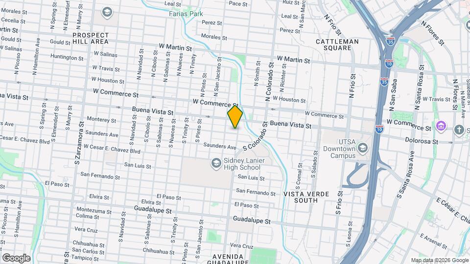 1403 Monterey St Map and Location Details