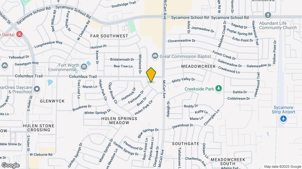 7917 Val Verde Dr Map and Location Details