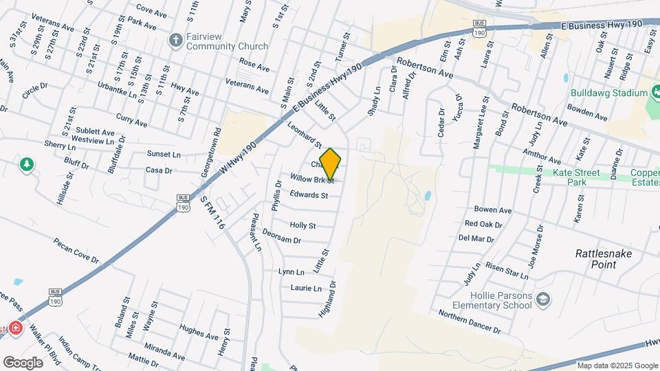 928 Willow Brk St Map and Location Details