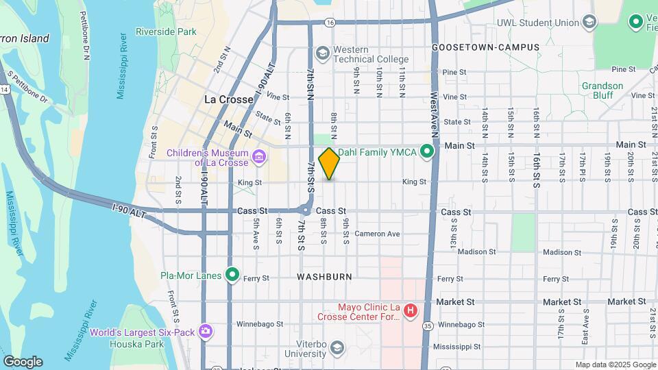 724 King St Map and Location Details